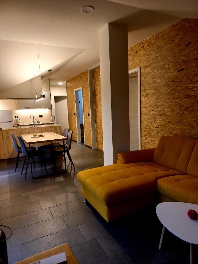 Ferienwohnung Hisa Lukc Kobarid Exterior foto